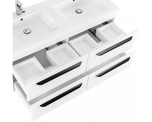 Santeh-Crystal.ru: Тумба под раковину Cezares Eco 120 ECO-1200-4C-SO-2-BO подвесная Bianco Opaco Купить Тумба под раковину Cezares Eco 120 ECO-1200-4C-SO-2-BO подвесная Bianco Opaco в магазине сантехники Santeh-Crystal.ru