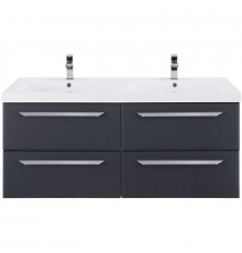 Тумба под раковину Cezares Eco 120 ECO-1200-4C-SO-2-GR-P подвесная Grafito