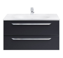 Тумба под раковину Cezares Eco 90 ECO-900-2C-SO-GR-P подвесная Grafito