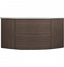 Тумба под раковину Cezares Eden 121 54408 подвесная Rovere Scuro Soft