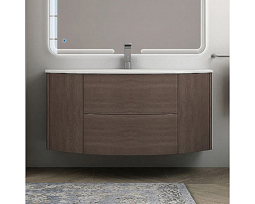 Santeh-Crystal.ru: Тумба под раковину Cezares Eden 121 54408 подвесная Rovere Scuro Soft Купить Тумба под раковину Cezares Eden 121 54408 подвесная Rovere Scuro Soft в магазине сантехники Santeh-Crystal.ru