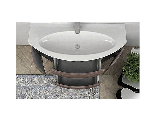 Santeh-Crystal.ru: Тумба под раковину Cezares Eden 121 54408 подвесная Rovere Scuro Soft Купить Тумба под раковину Cezares Eden 121 54408 подвесная Rovere Scuro Soft в магазине сантехники Santeh-Crystal.ru