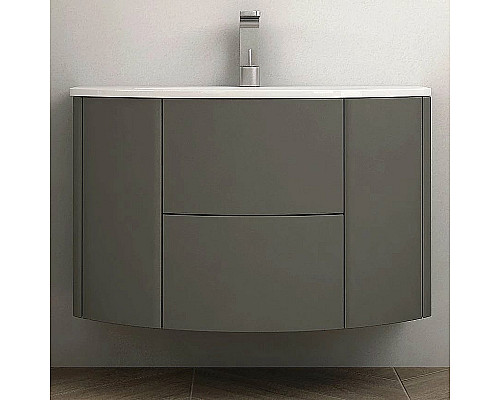 Тумба под раковину Cezares Eden 90 55069 подвесная Grigio talpa opaco