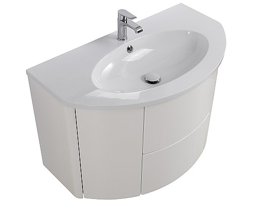 Тумба под раковину Cezares Eden 90 55146 подвесная Bianco Lucido