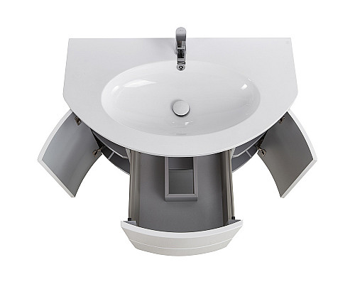 Тумба под раковину Cezares Eden 90 55146 подвесная Bianco Lucido