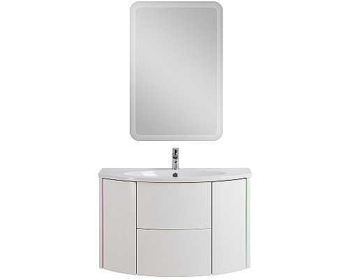 Тумба под раковину Cezares Eden 90 55146 подвесная Bianco Lucido