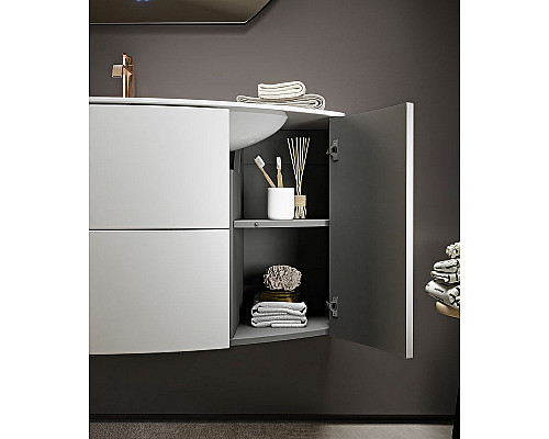 Тумба под раковину Cezares Eden 90 55146 подвесная Bianco Lucido