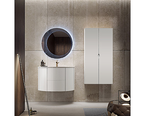 Тумба под раковину Cezares Eden 90 55146 подвесная Bianco Lucido