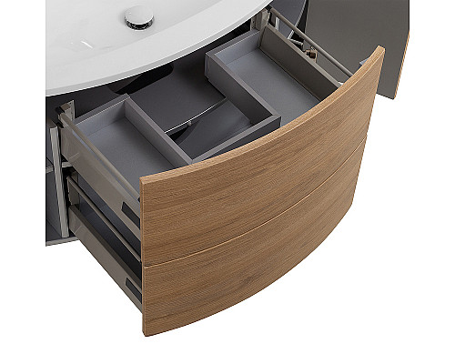 Тумба под раковину Cezares Eden 120 54842 подвесная Rovere Tabacco