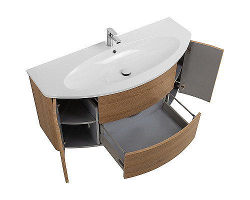 Тумба под раковину Cezares Eden 120 54842 подвесная Rovere Tabacco