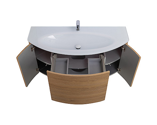 Тумба под раковину Cezares Eden 120 54842 подвесная Rovere Tabacco