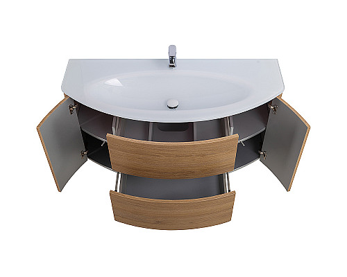 Тумба под раковину Cezares Eden 120 54842 подвесная Rovere Tabacco