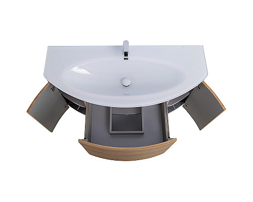Тумба под раковину Cezares Eden 120 54842 подвесная Rovere Tabacco