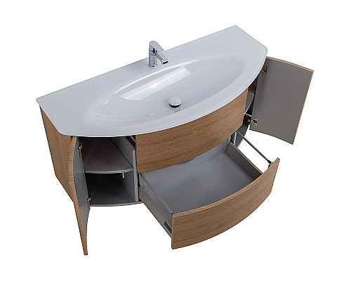 Тумба под раковину Cezares Eden 120 54842 подвесная Rovere Tabacco