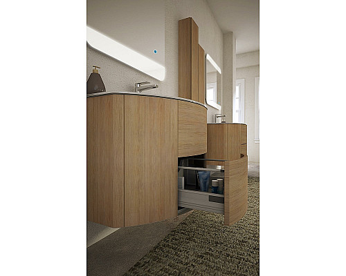 Тумба под раковину Cezares Eden 120 54842 подвесная Rovere Tabacco