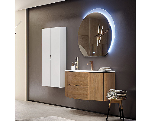 Тумба под раковину Cezares Eden 120 54842 подвесная Rovere Tabacco