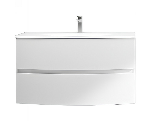 Тумба под раковину Cezares Elettra 75 55521 подвесная Bianco opaco