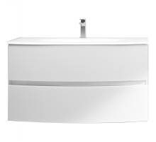 Тумба под раковину Cezares Elettra 100 55525 подвесная Bianco opaco