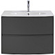 Тумба под раковину Cezares Elettra 75 55522 подвесная Grafite