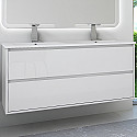 Тумба под раковину Cezares Glass 120 41809 подвесная Bianco Lucido Тумба под раковину Cezares Glass 120 41809 подвесная Bianco Lucido