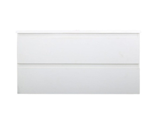 Купить Тумба под раковину Cezares MOLVENO-100-2C-SO-BG подвесная Bianco Ghiaccio в магазине сантехники Santeh-Crystal.ru