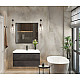 Купить Тумба под раковину Cezares Molveno 80 MOLVENO-80-2C-SO-OSS подвесная Ossido в магазине сантехники Santeh-Crystal.ru