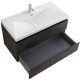 Заказать Тумба под раковину Cezares Molveno 100 MOLVENO-100-2C-SO-OSS подвесная Ossido в магазине сантехники Santeh-Crystal.ru