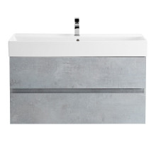 Тумба под раковину Cezares Molveno 46 100 MOLVENO 46-100-2C-SO-BET подвесная Beton