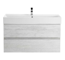 Тумба под раковину Cezares Molveno 46 100 MOLVENO 46-100-2C-SO-LB подвесная Legno Bianco