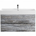 Тумба под раковину Cezares Molveno 46 100 MOLVENO 46-100-2C-SO-LG подвесная Legno Grigio
