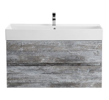 Тумба под раковину Cezares Molveno 46 100 MOLVENO 46-100-2C-SO-LG подвесная Legno Grigio