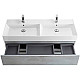 Купить Тумба под раковину Cezares Molveno 46 120 MOLVENO 46-120-2C-SO-2-BET подвесная Beton в магазине сантехники Santeh-Crystal.ru