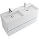 Купить Тумба под раковину Cezares Molveno 46 120 MOLVENO 46-120-2C-SO-2-BG подвесная Bianco Ghiaccio в магазине сантехники Santeh-Crystal.ru