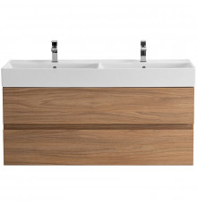 Тумба под раковину Cezares Molveno 46 120 MOLVENO 46-120-2C-SO-2-NC подвесная Noce Chiaro