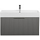 Тумба под раковину Cezares Premium 90 55444 подвесная Grigio nuvola