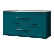 Тумба под раковину Cezares Tiffany 100 54953 подвесная Blu Petrolio