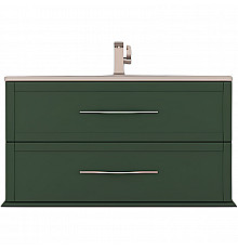 Тумба под раковину Cezares Tiffany 100 55331 подвесная Verde opaco