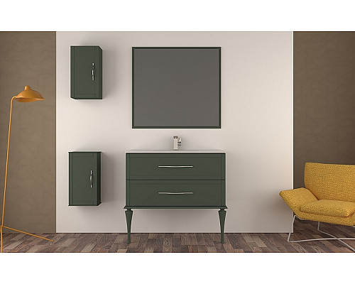 Тумба под раковину Cezares Tiffany 100 55331 подвесная Verde opaco Тумба под раковину Cezares Tiffany 100 55331 подвесная Verde opaco