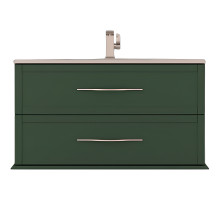 Тумба под раковину Cezares Tiffany 75 55330 подвесная Verde opaco