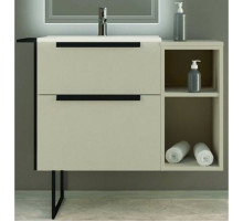 Тумба под раковину Cezares Urban 60 55156 подвесная Spatolato bianco без ножки и боковой полки