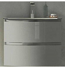 Тумба под раковину Cezares Vague 69 54854 подвесная Grigio lucido