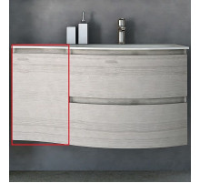 Тумба Cezares Vague 34 L 54849 подвесная Rovere sbiancato