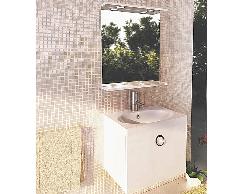 Заказать Зеркало Comforty К-60 00003120320 Белое в магазине сантехники Santeh-Crystal.ru