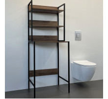 Стеллаж Comforty 65 00-00011201 над стиральной машиной Дуб темно-коричневый