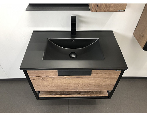 Santeh-Crystal.ru: Тумба с раковиной Comforty Бонн 75 00-00001936 подвесная Дуб темный Купить Тумба с раковиной Comforty Бонн 75 00-00001936 подвесная Дуб темный в магазине сантехники Santeh-Crystal.ru
