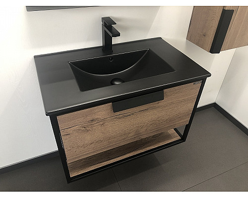 Santeh-Crystal.ru: Тумба с раковиной Comforty Бонн 75 00-00001936 подвесная Дуб темный Купить Тумба с раковиной Comforty Бонн 75 00-00001936 подвесная Дуб темный в магазине сантехники Santeh-Crystal.ru