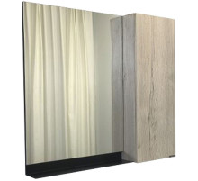 Зеркало со шкафом Comforty Бонн 90 00-00001951 Дуб дымчатый