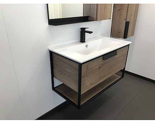 Santeh-Crystal.ru: Тумба с раковиной Comforty Бонн 90 00-00003466 подвесная Дуб темный Купить Тумба с раковиной Comforty Бонн 90 00-00003466 подвесная Дуб темный в магазине сантехники Santeh-Crystal.ru