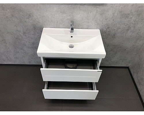 Santeh-Crystal.ru: Тумба с раковиной Comforty Дублин 75 00004137103 подвесная Белый глянец Купить Тумба с раковиной Comforty Дублин 75 00004137103 подвесная Белый глянец в магазине сантехники Santeh-Crystal.ru