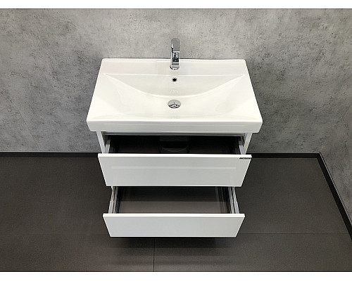 Santeh-Crystal.ru: Тумба с раковиной Comforty Дублин 75 00004137103 подвесная Белый глянец Купить Тумба с раковиной Comforty Дублин 75 00004137103 подвесная Белый глянец в магазине сантехники Santeh-Crystal.ru